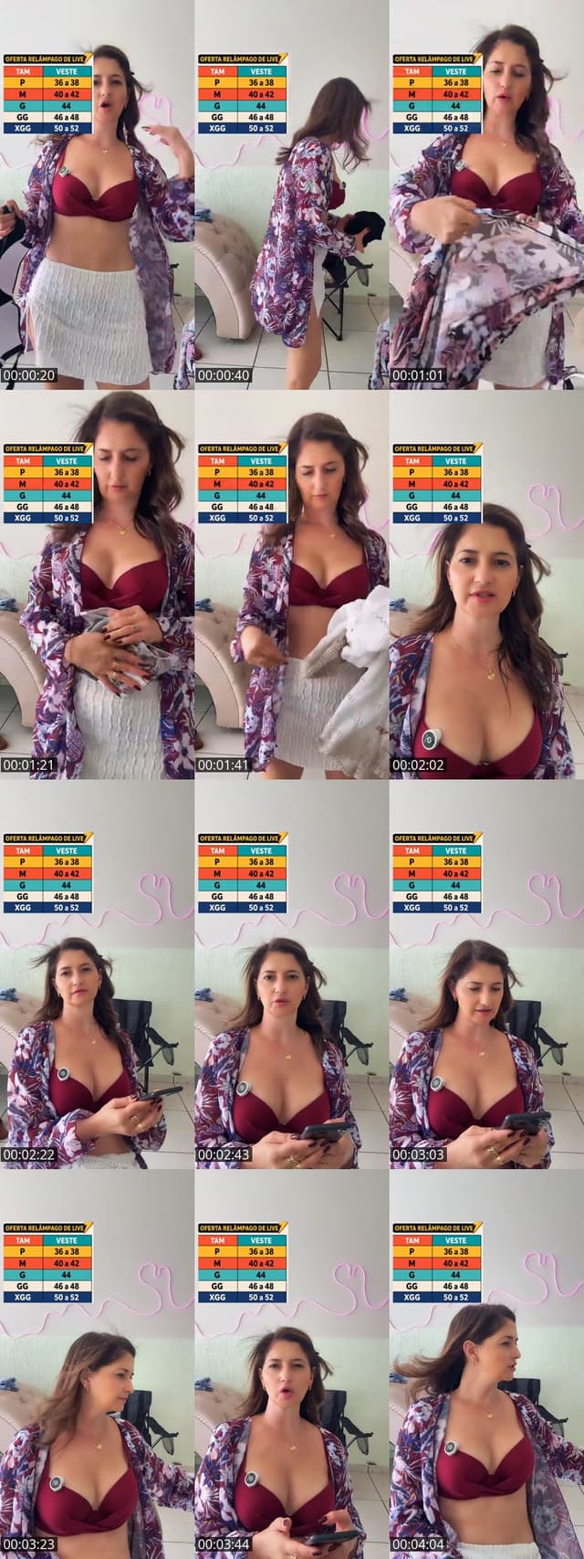 TikTok live: Biquini 3 peças com shot✨ by @liviaondaily
