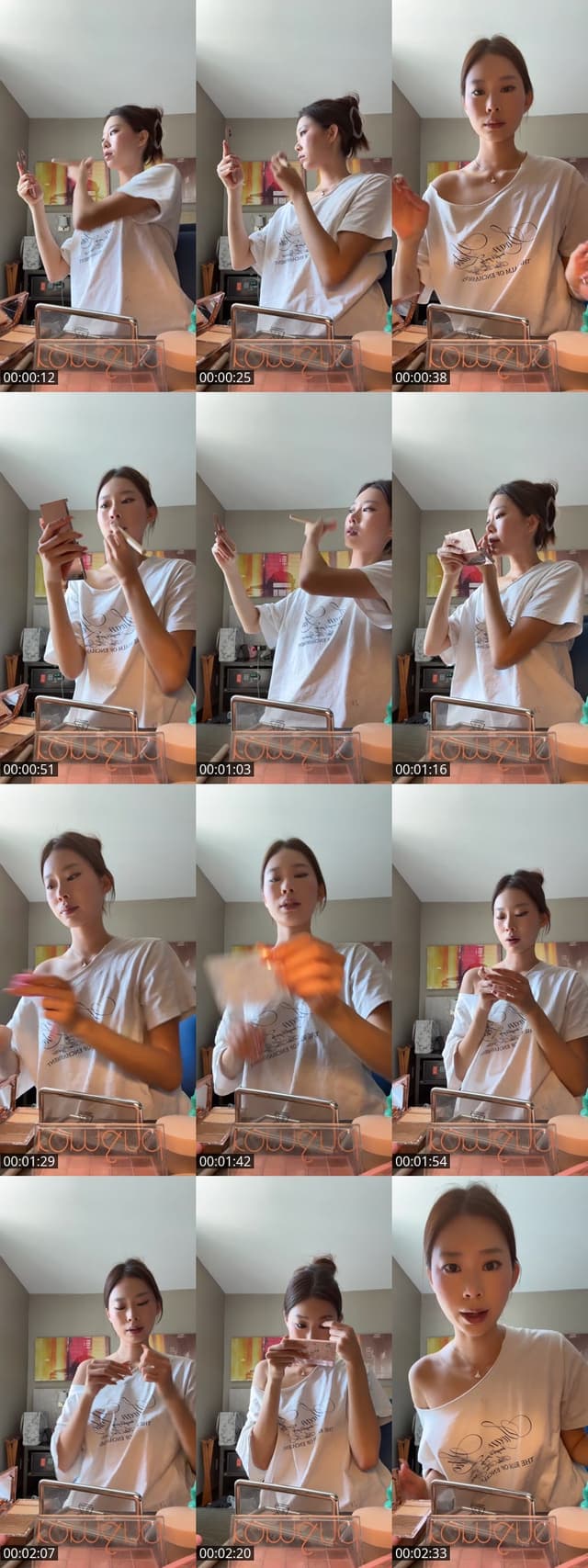 TikTok live: grwm photoshoot by @camyyangg