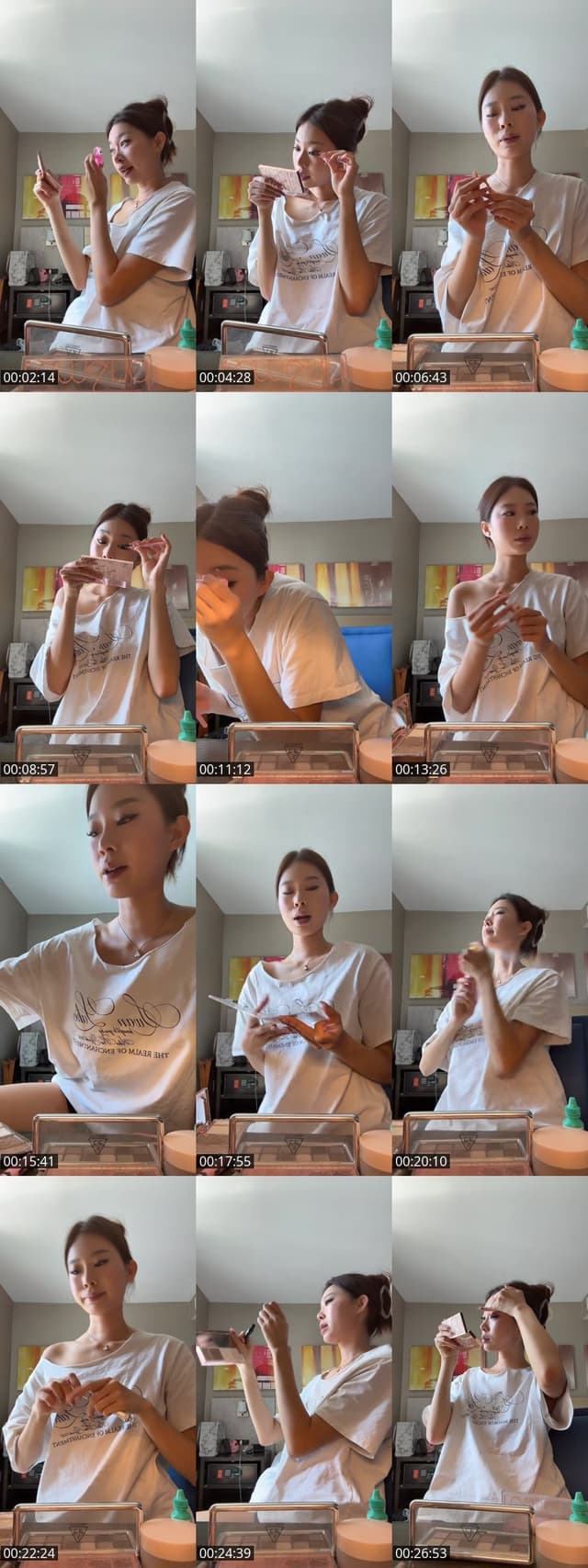 TikTok live: grwm photoshoot by @camyyangg
