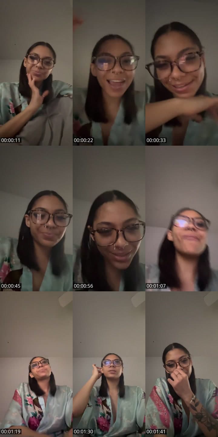 @janyahariel TikTok live stream
