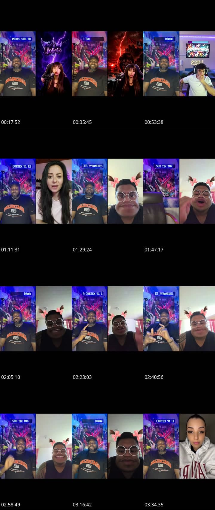 @cortexpyramides TikTok live stream