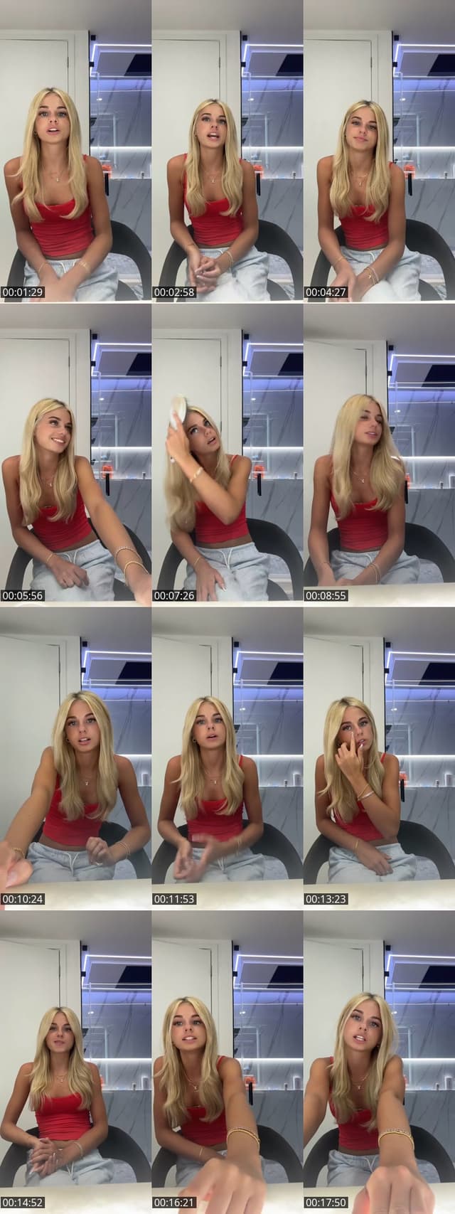 TikTok live: Haul by @fionaexline