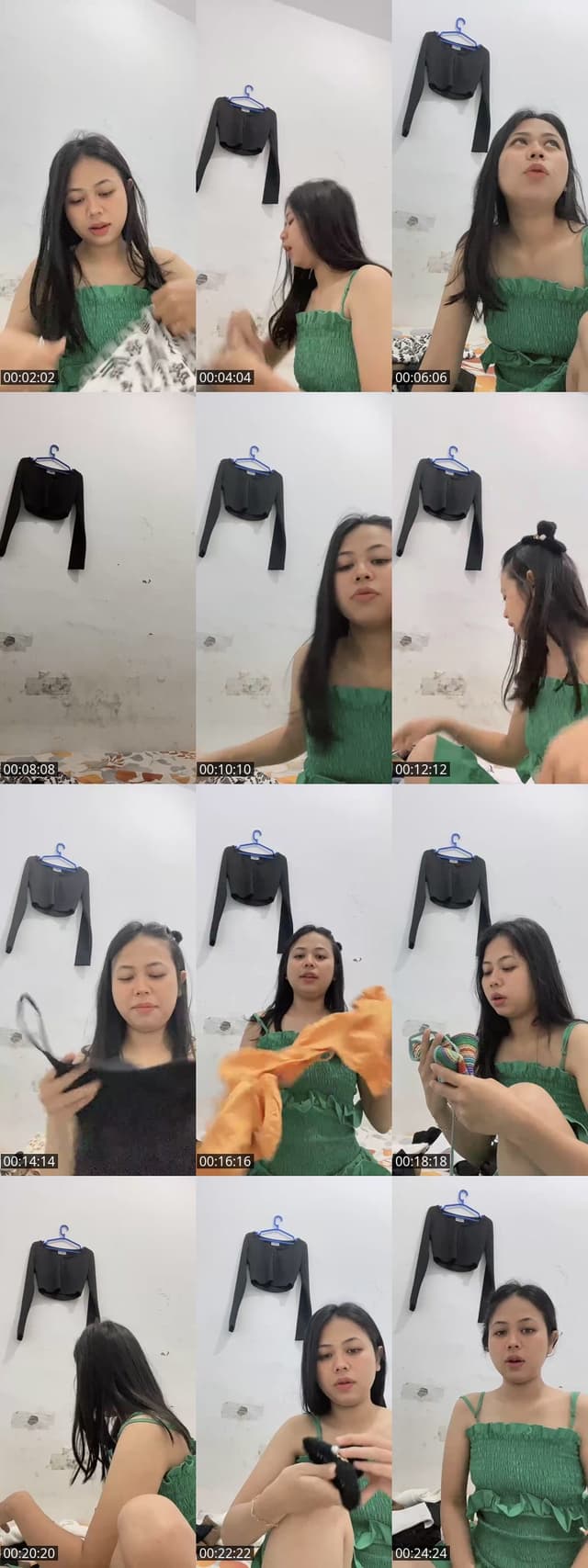 Past TikTok live: Preloved baju by @shalaa626