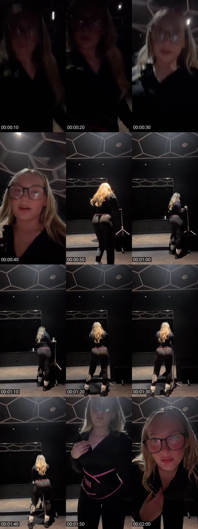 TikTok live: come workout w me 🩷 by @onlyrosexoxo
