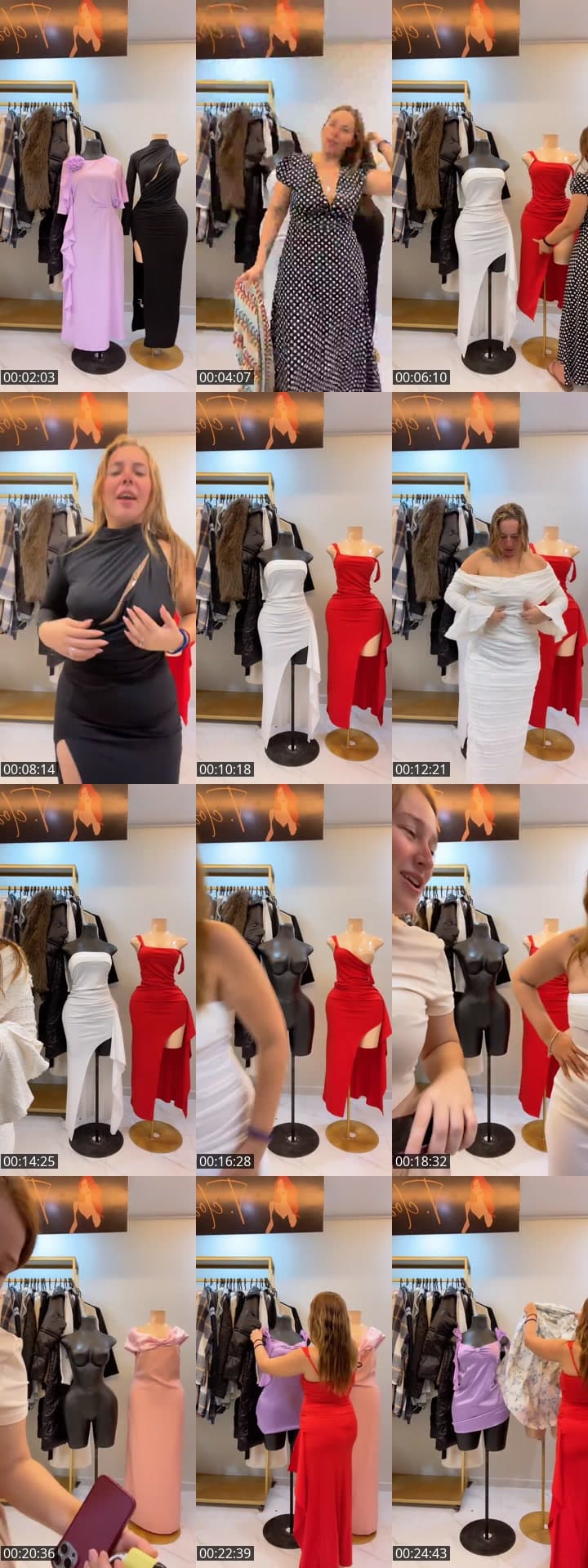@tianguiscloset TikTok live stream