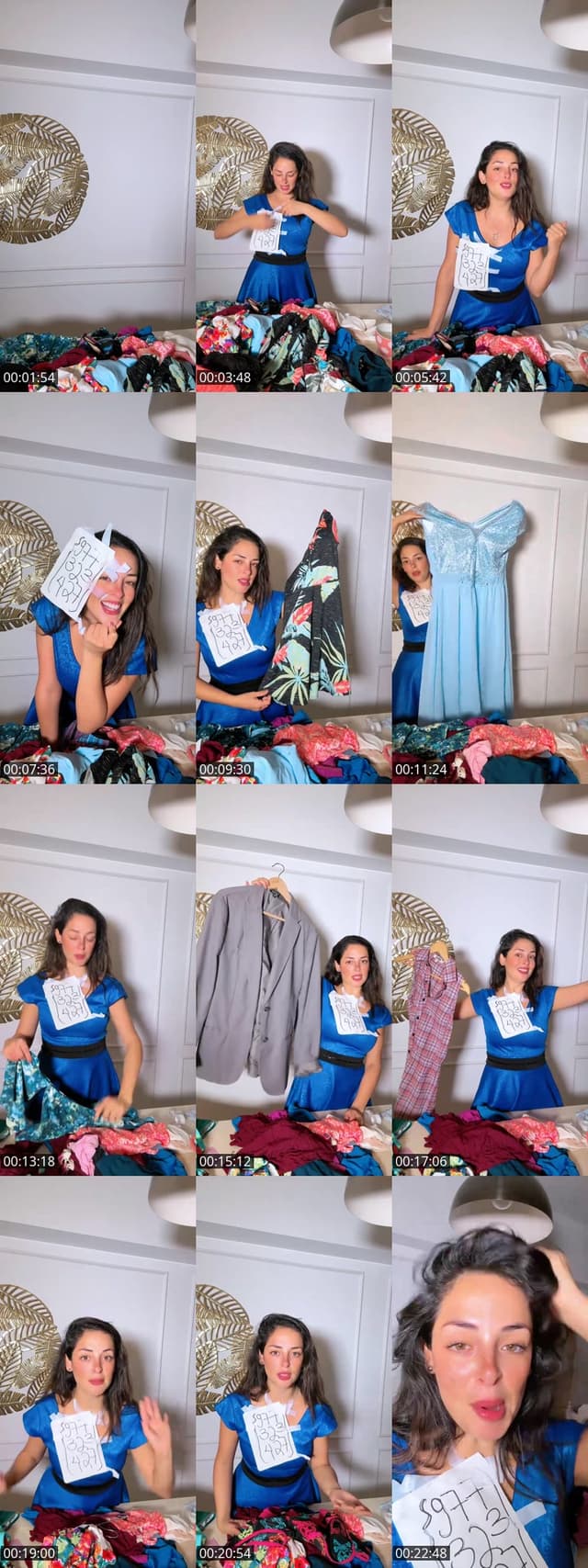 Past TikTok live: Closet sale!!!! ❤️ by @andreitaluna1902