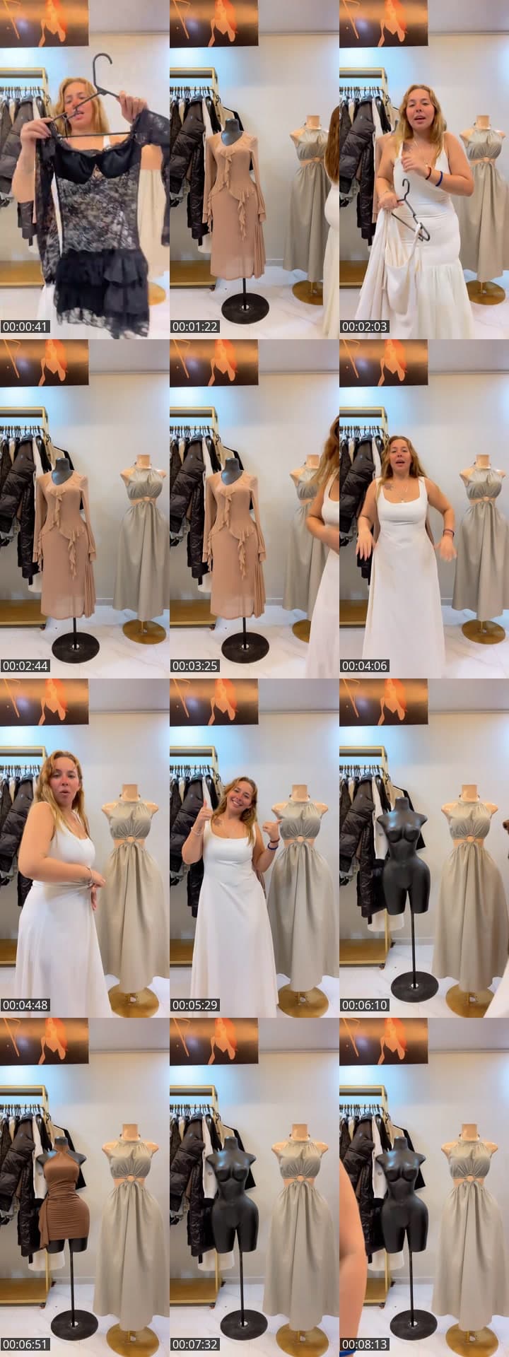 @tianguiscloset TikTok live stream