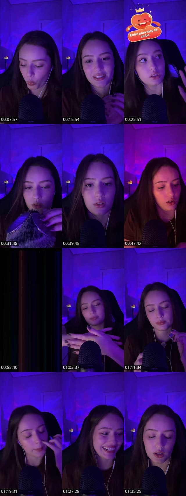 TikTok live: ASMR LIVE! 🌃 by @asmrthaisbdss
