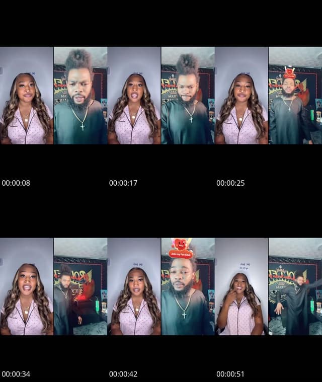 TikTok live: Vibe 💚🤎 by @_bigbattycc_