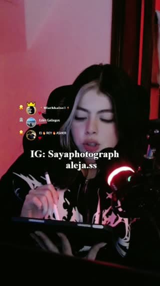 Past TikTok live: un ratico by @heeysaya