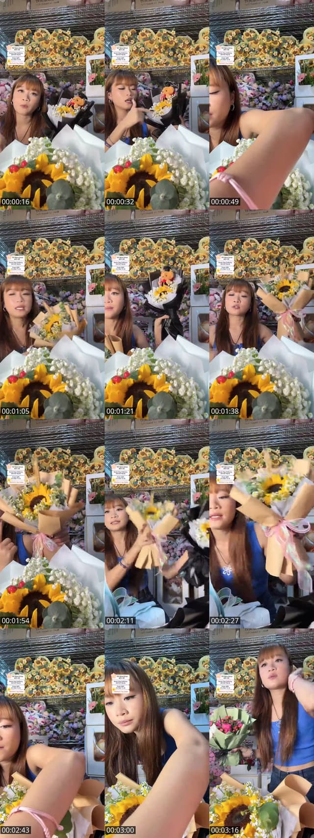 TikTok live: Fresh Flower Sales Mothers Day by @flowershopsg