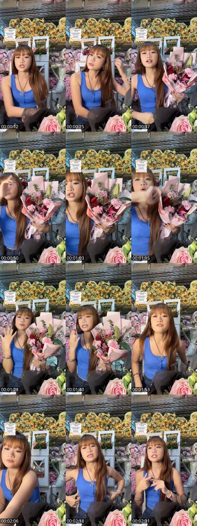 TikTok live: Fresh Flower Sales Mothers Day by @flowershopsg