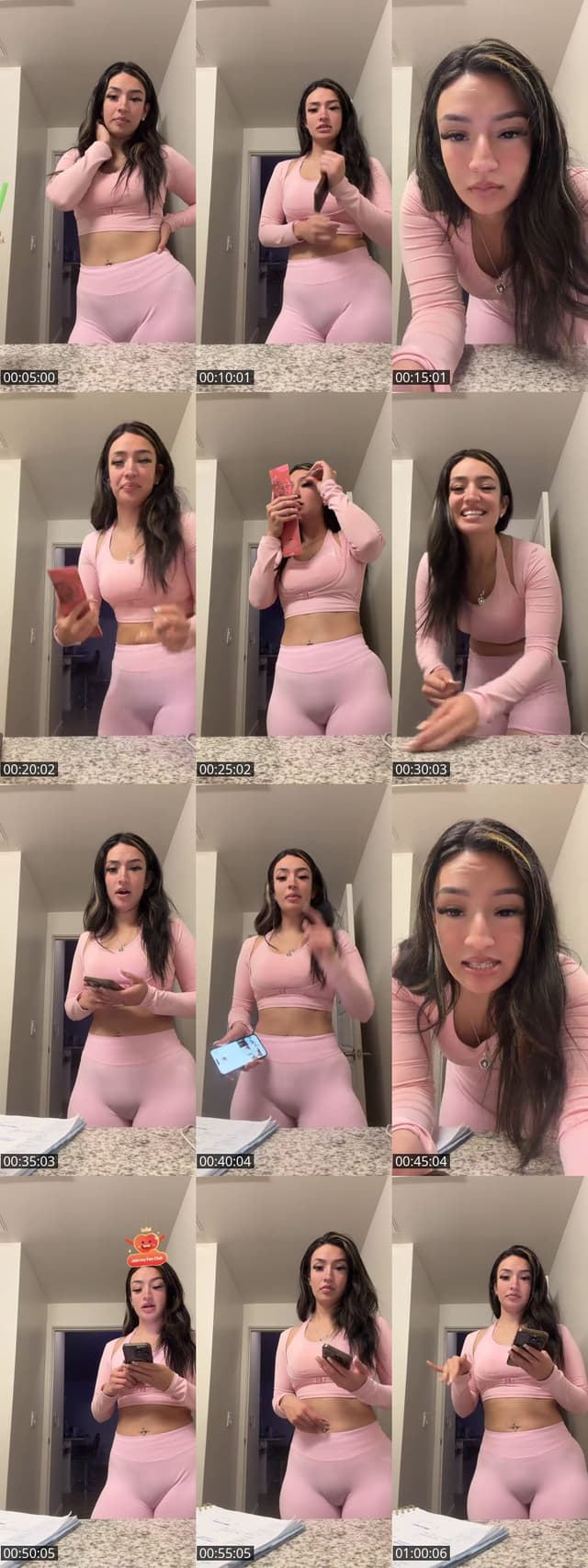Past TikTok live: We just got 100k! 🤍🥂 by @_mmarvelouss_
