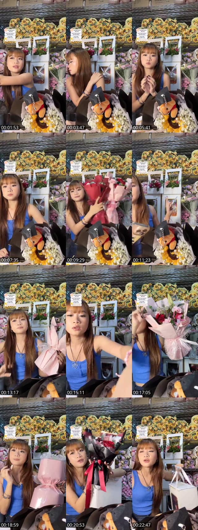 TikTok live: Fresh Flower Sales Mothers Day by @flowershopsg