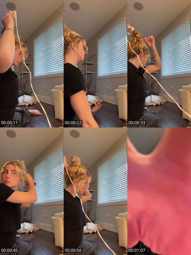 TikTok live: grwm by @theremnicole
