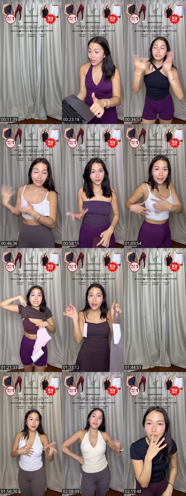 Past TikTok live: Dayafterday X Shina by @shinaemily