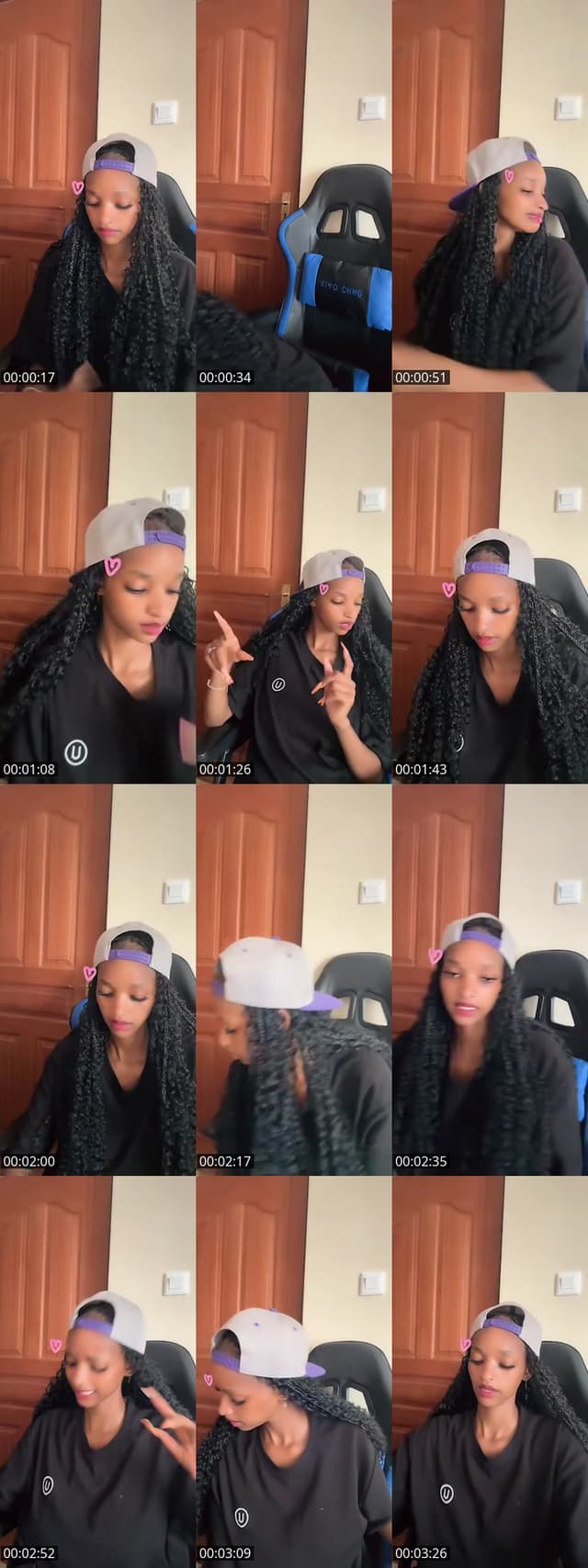 TikTok live: Say hello 👋💜 by @hadiyanii