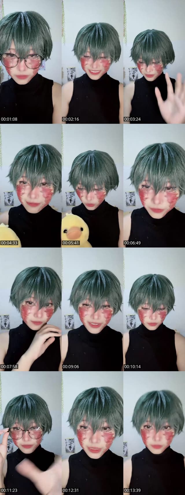 TikTok live: Maki gosonk || FAKE BLOOD! by @mimiroraring