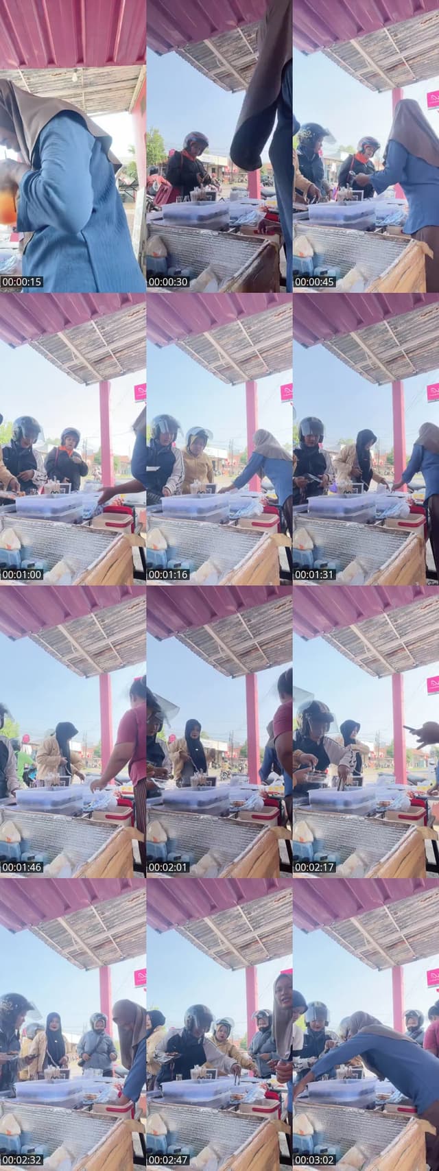 TikTok live: Jualan saat hujan by @kimbabprasmanancepiring