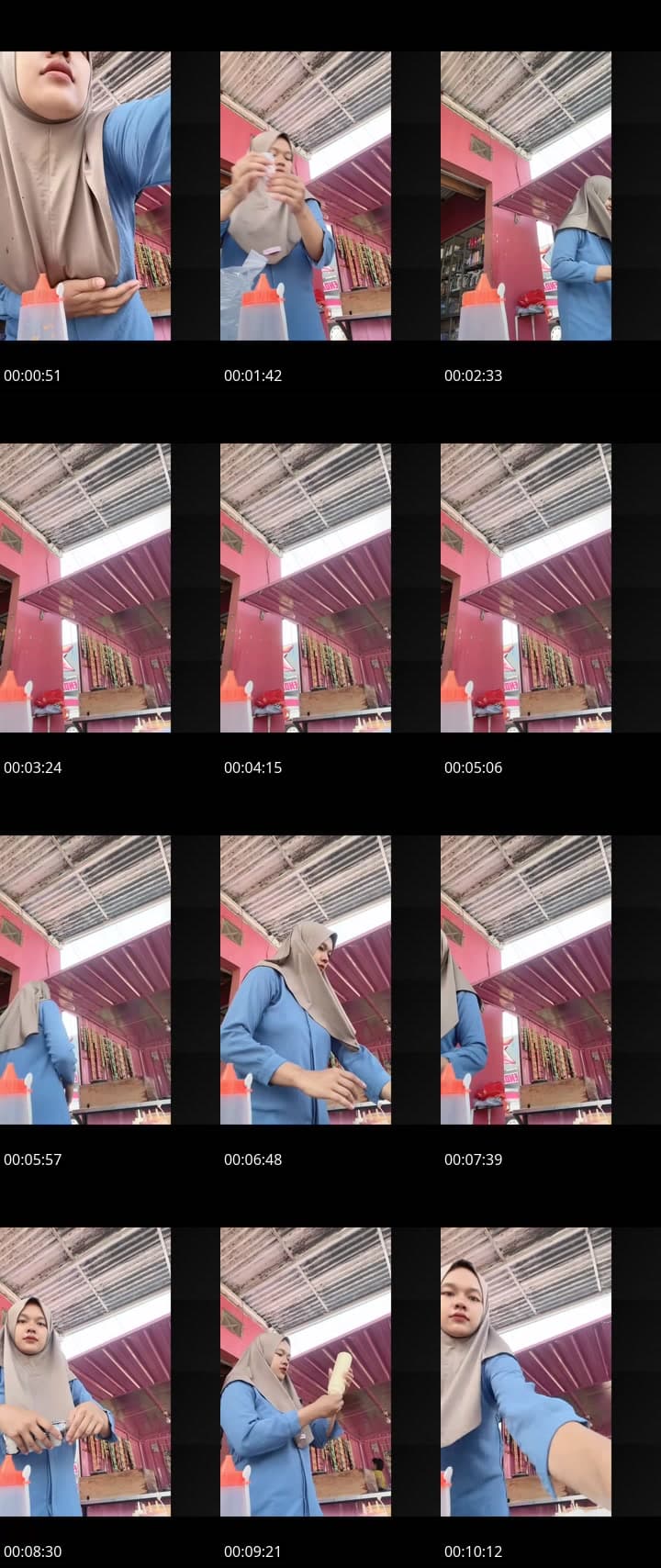 Jualan saat hujan