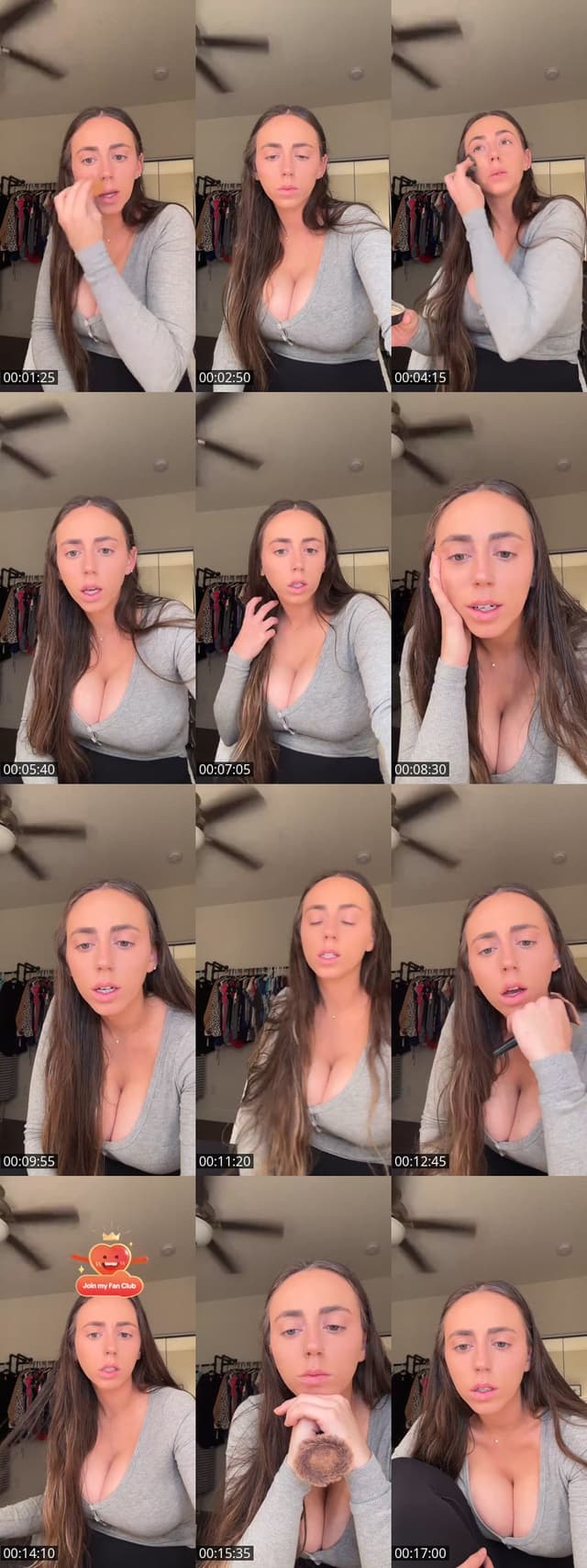 TikTok live: grwm come talk to me by @meganpetrulak