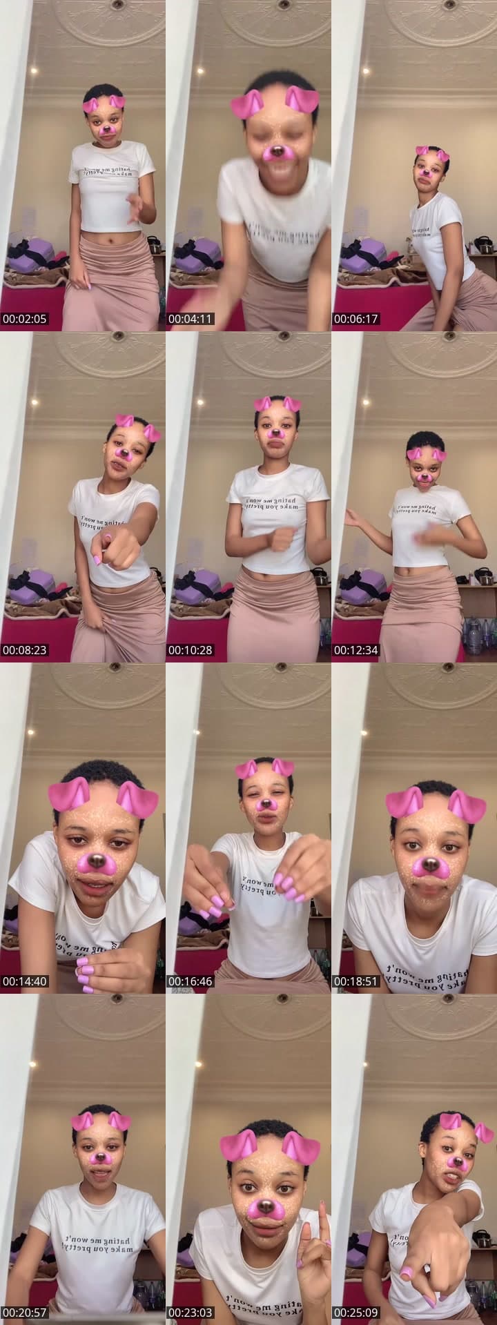 @phethele TikTok live stream