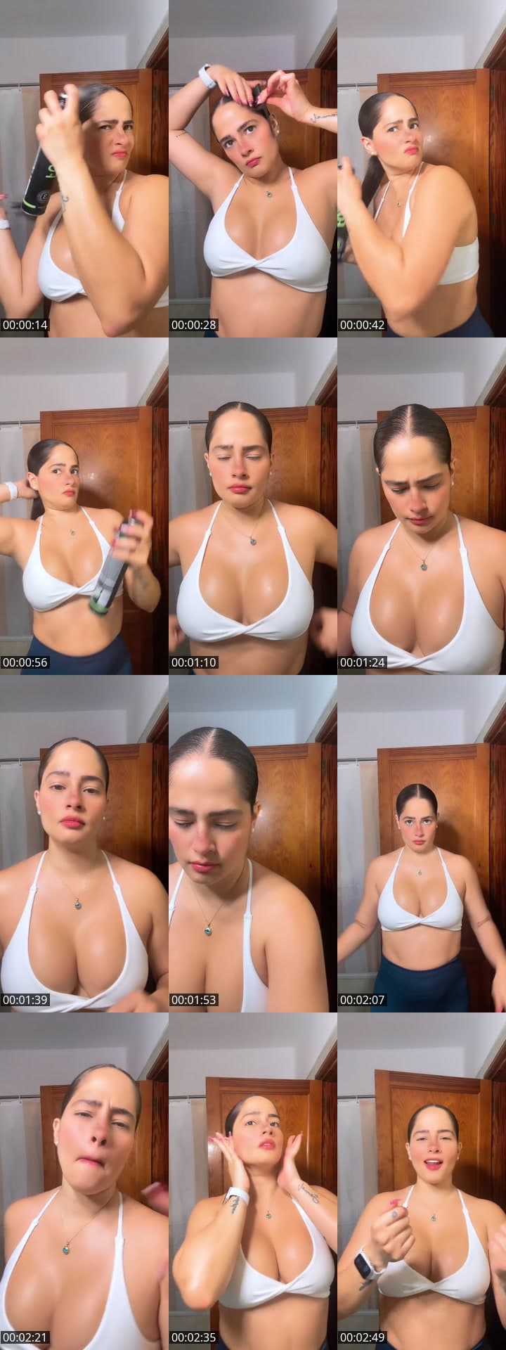 arréglate conmigo para el gym🤍✨