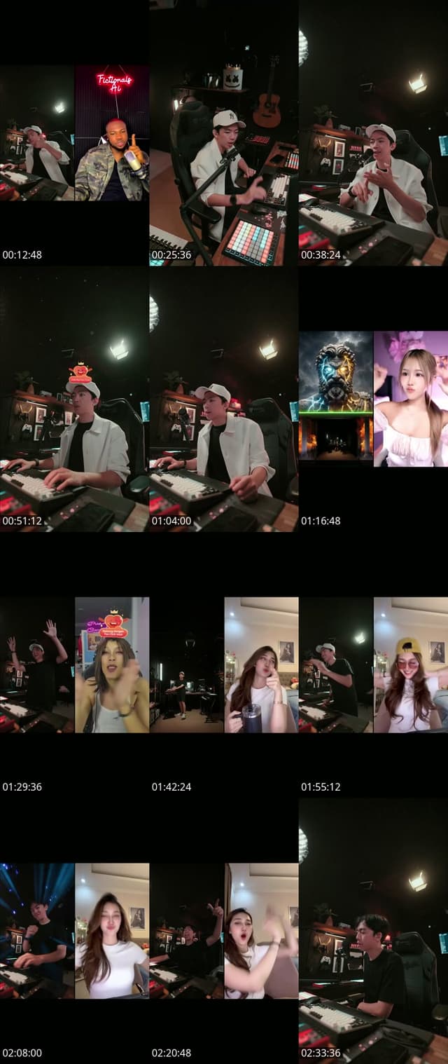 TikTok live: Hallo by @ajizamzami
