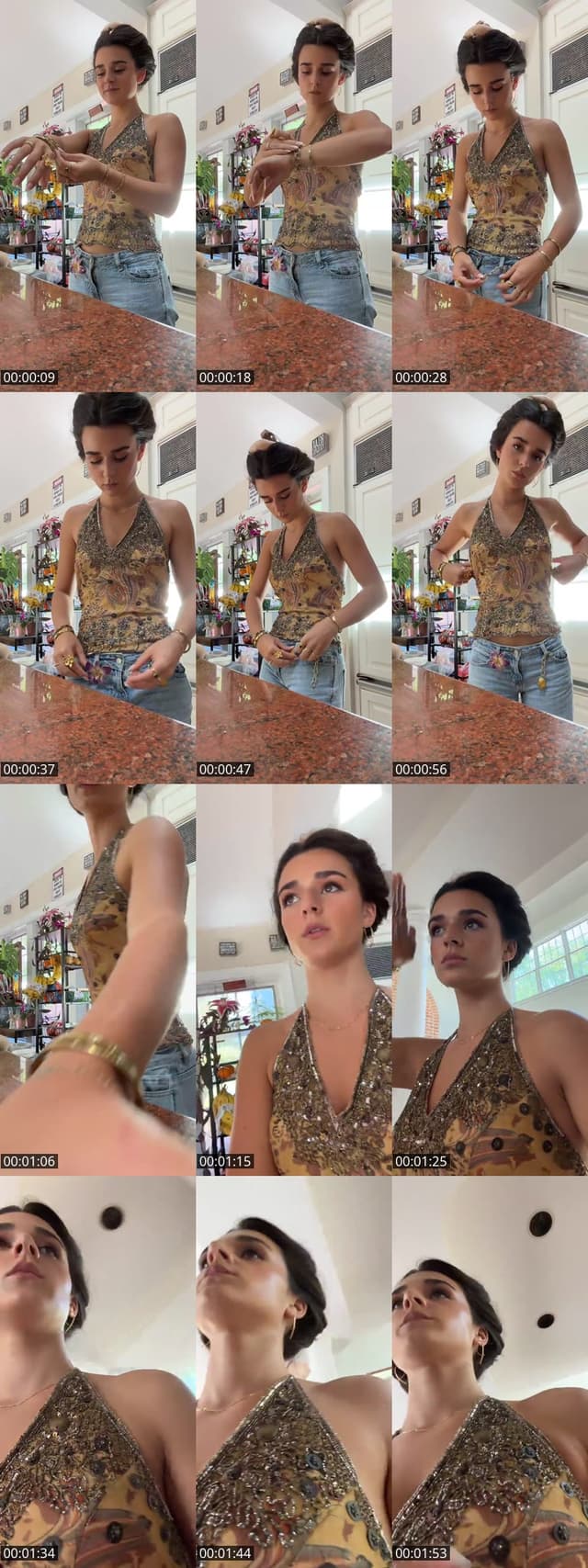 TikTok live: Chatting before photoshoot💕 by @meganoccorso_