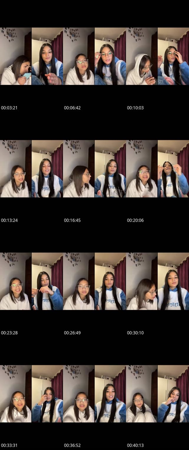 Past TikTok live: nothing but yapping💋 by @just_farzaana