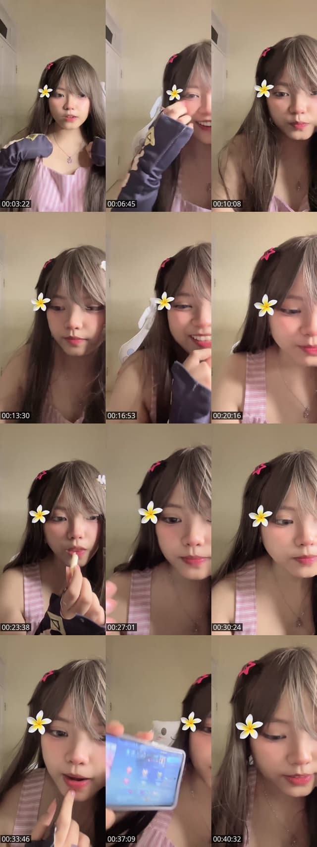 TikTok live: maid by @opuhime