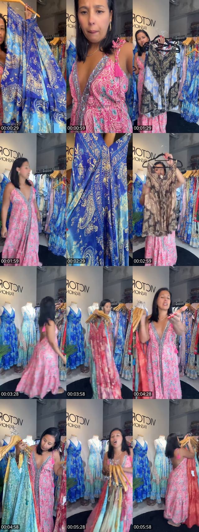 Past TikTok live: Calça de couro pantalona by @victoriasfashionn
