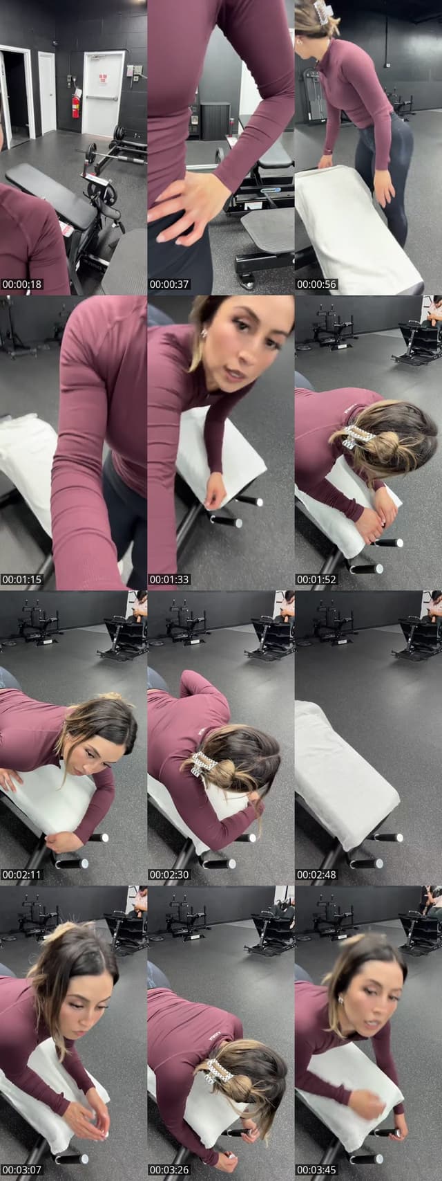 Past TikTok live: Leg day by @michelleopolis