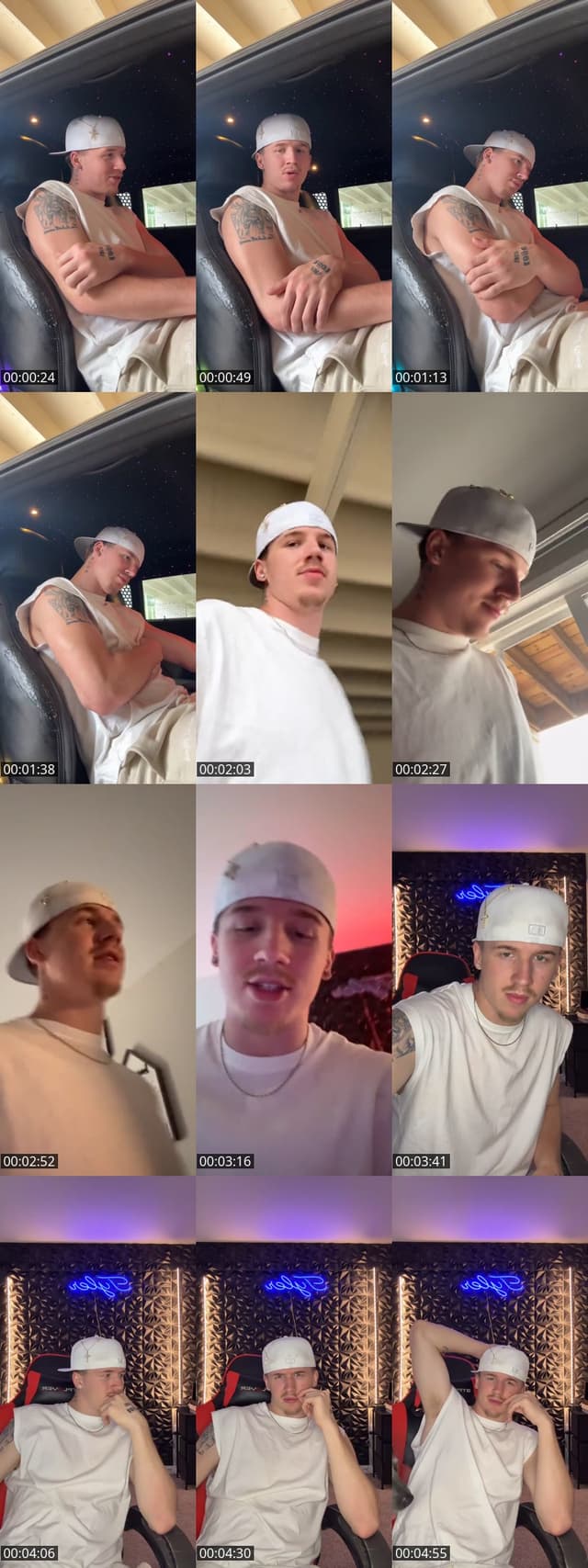 TikTok live: gift gallery spot for a kiss by @tylernoliar