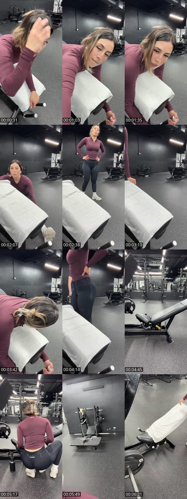 Past TikTok live: Leg day by @michelleopolis