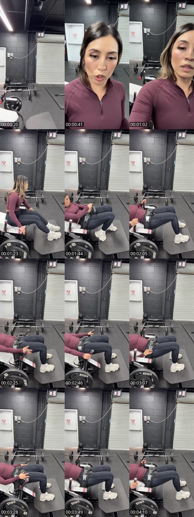 Past TikTok live: Leg day by @michelleopolis