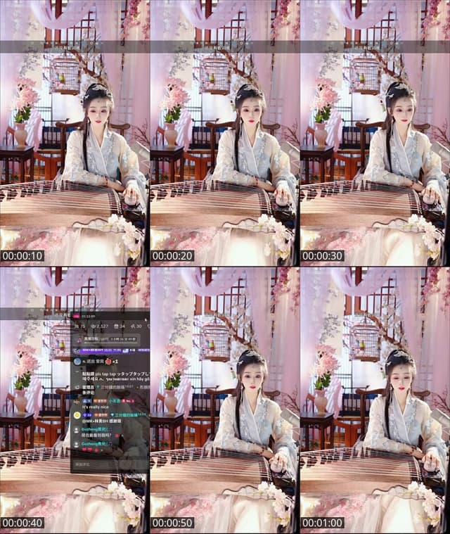 TikTok live: 一弦一音，一曲一人陪你慢慢听 by @ange06234