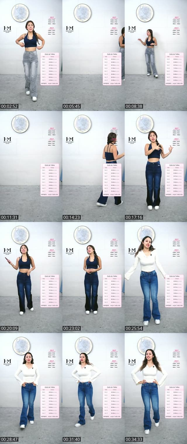 TikTok live: Especial de pantalones 🔥 by @hellomeet_jeans