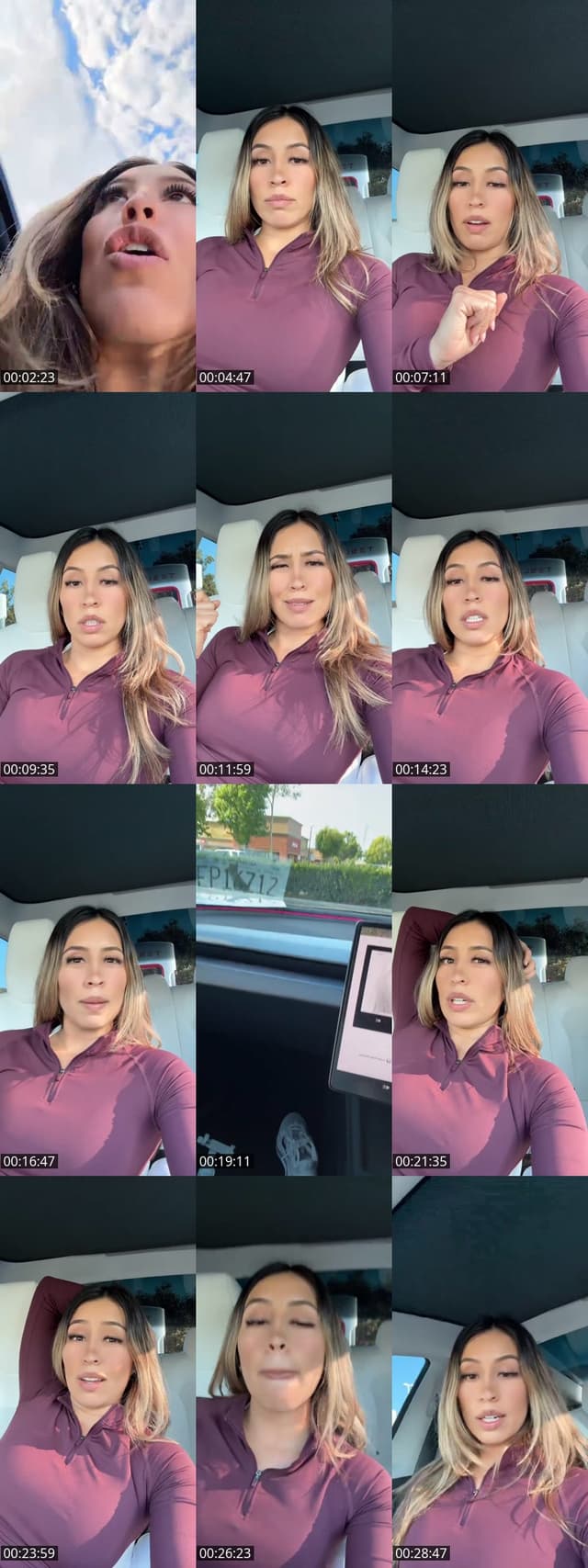 TikTok live: Leg day by @michelleopolis