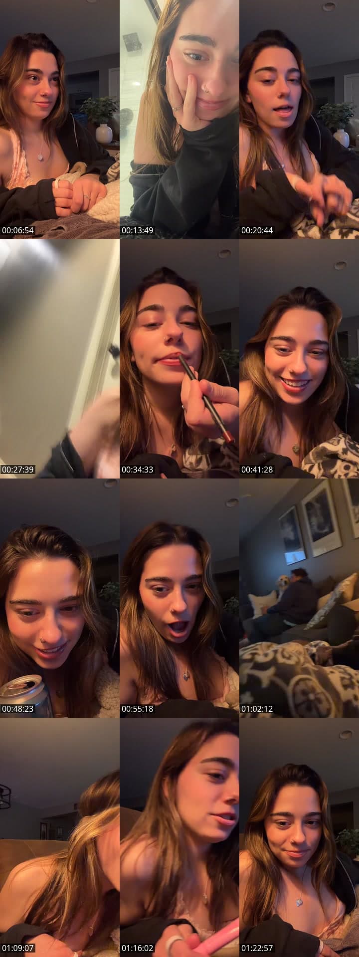 @kenziebrookeee TikTok live stream