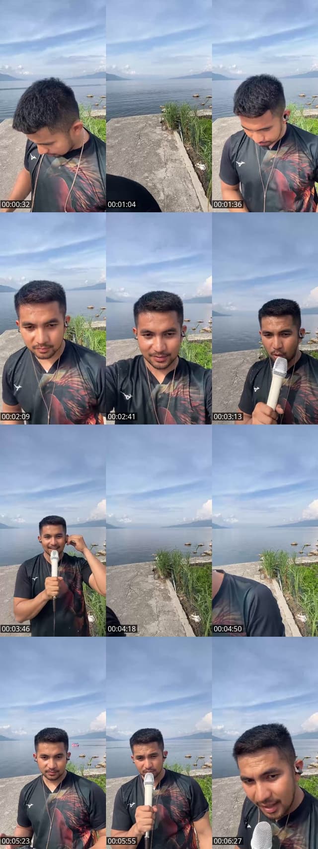 TikTok live: Danau Toba by @hargtap