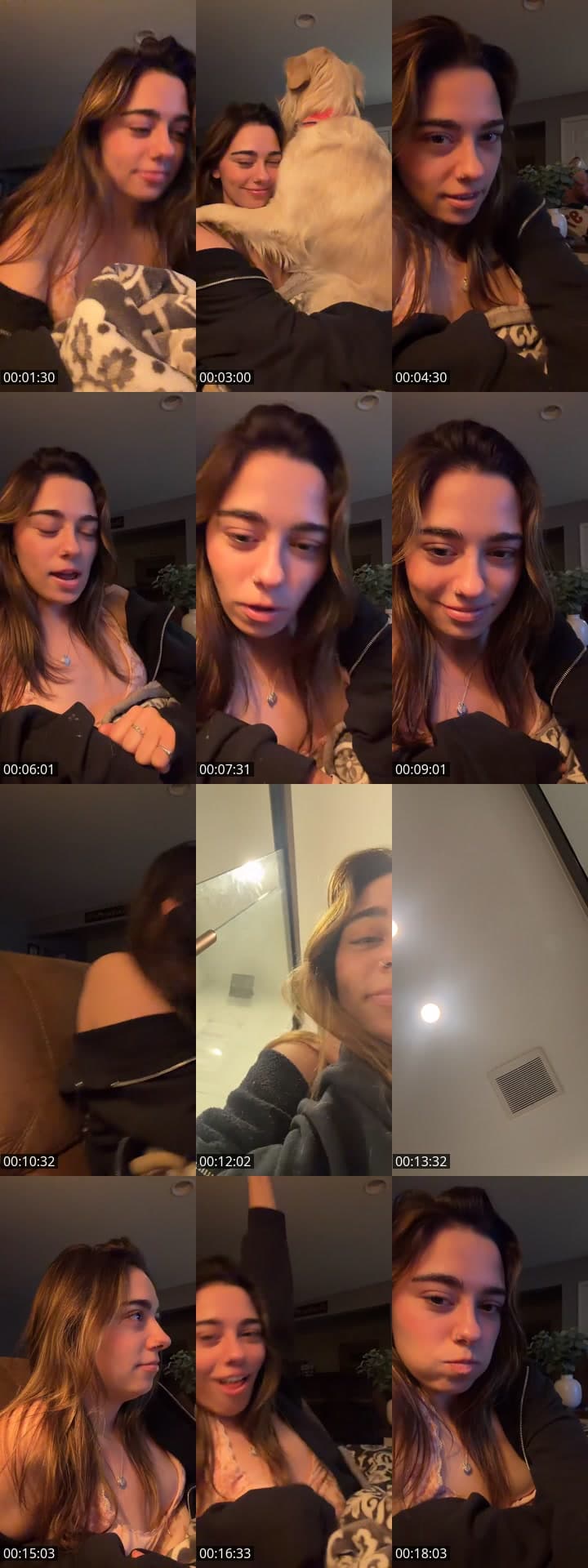 @kenziebrookeee TikTok live stream