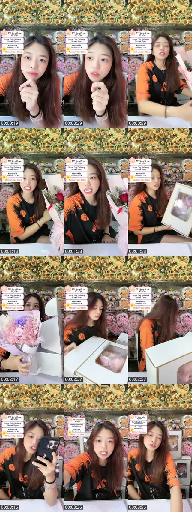 TikTok live: Flowers Sales Mothers Day! by @flowersuppliersg