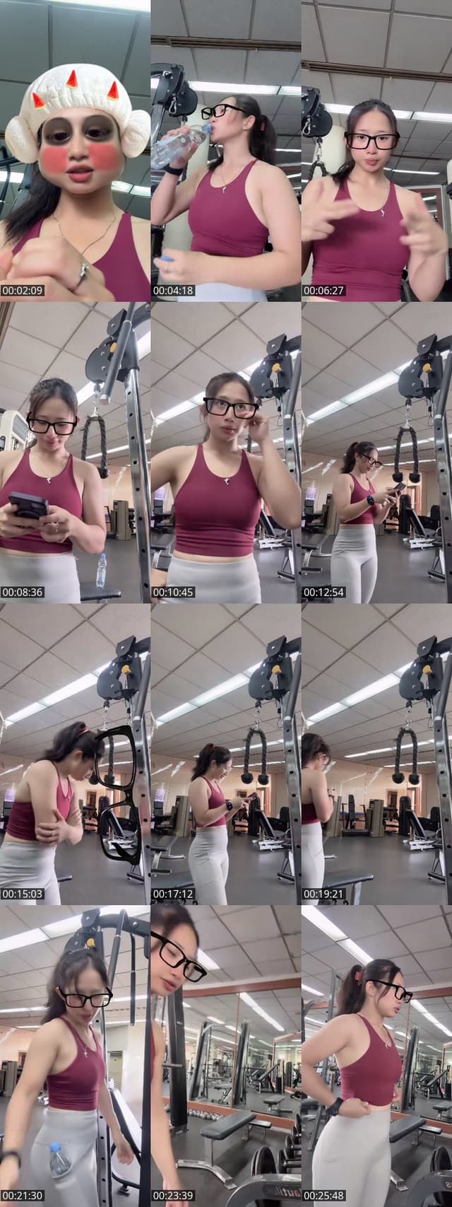 TikTok live: Temnin gym by @bebih_natth