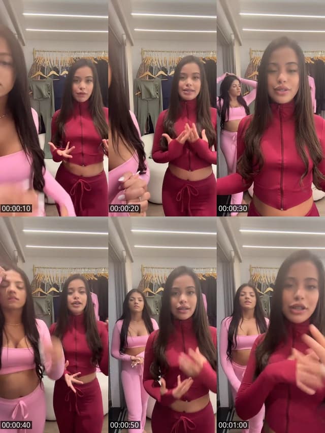TikTok live: CONJUNTO CROPPED E CALÇA by @mk__modas
