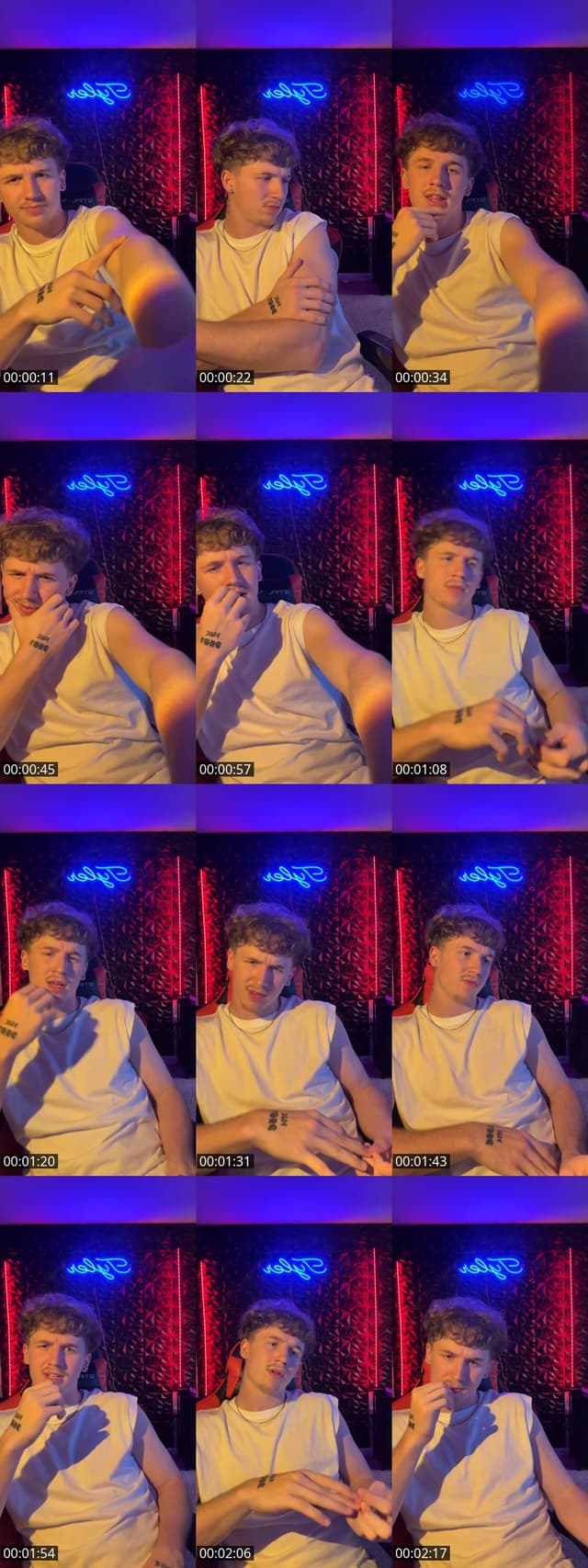 TikTok live: gift gallery spot for a kiss by @tylernoliar