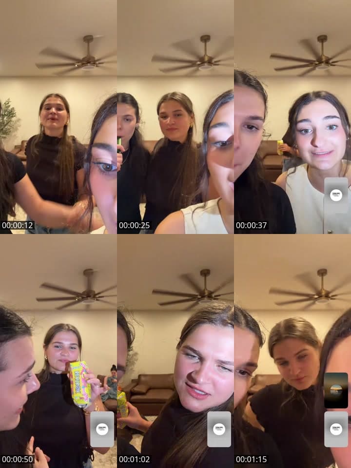 @gabby.landryyy TikTok live stream