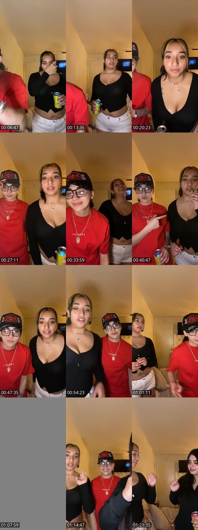 TikTok live: Drink n chat by @riahhtoocute