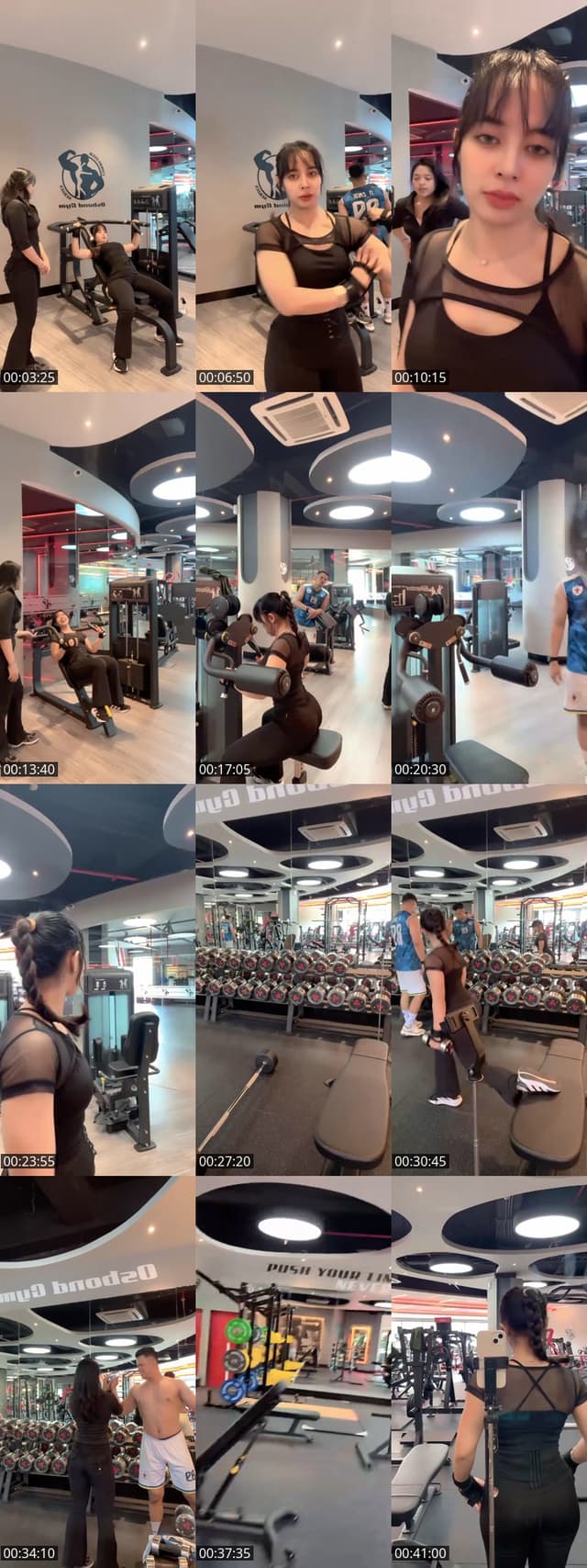 Past TikTok live: Gym by @sintaaalesha