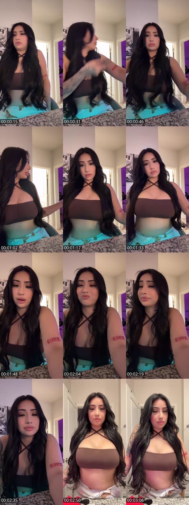 TikTok live: hi by @monialezz